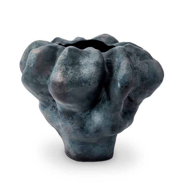Timna - Vase Short Aged Iron