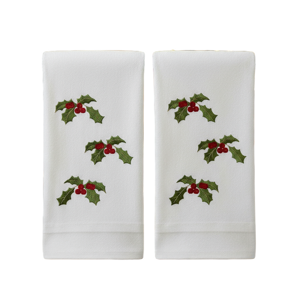 Toallas bordadas 3-Christmas - Ambientada