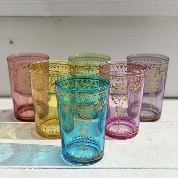 Tea Glasses - Assorted Marjana Palais (Set of 6)