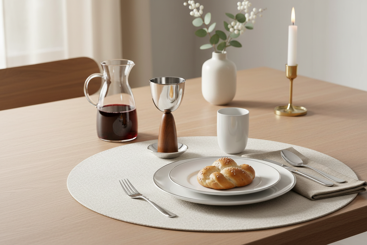 Unity Kiddush Cup ambientada