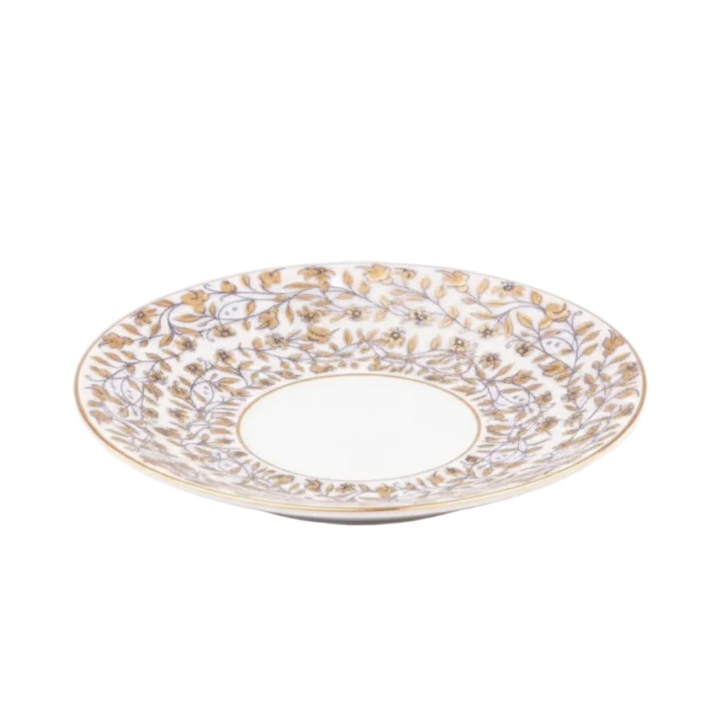 Vignes White Coffee Saucer - Solo