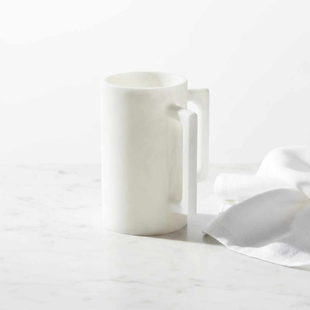 Washing Cup Resin Marble - Lifestyle