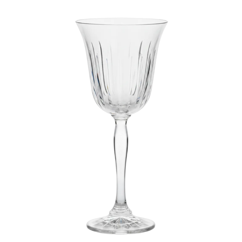Water Goblet Clear Crystal
