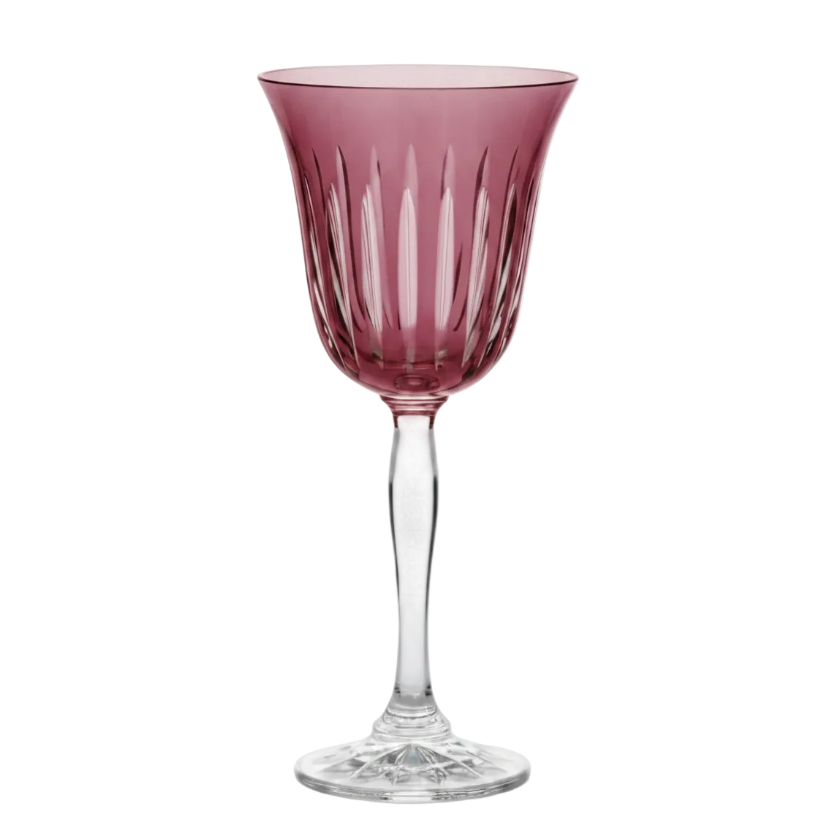 Water Goblet Pink Saturated