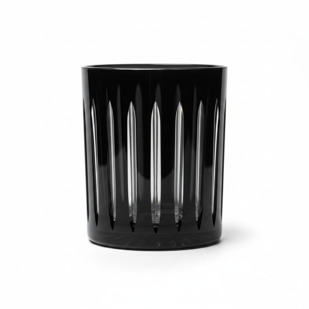 Whiskey Glass Black - cortes largos