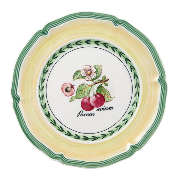French Garden Valence - Cherry Appetizer/Dessert Plate (Set of 6)