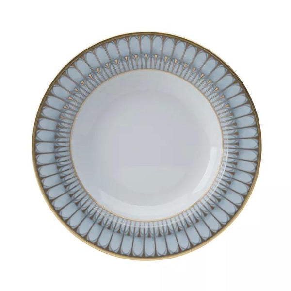 Arcades Grey & Gold - Soup Plate