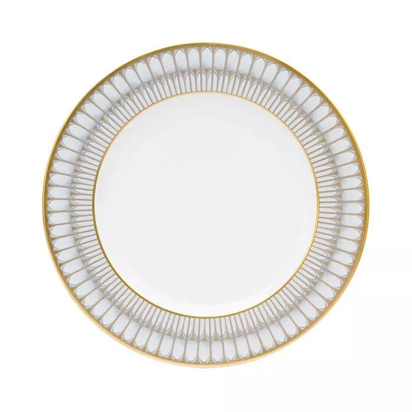 Arcades Grey & Gold - Dinner Plate