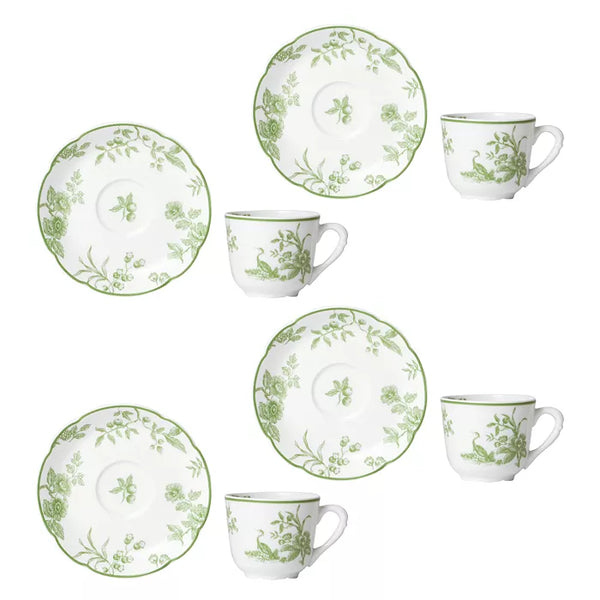 Albertine - Espresso Cup & Saucer (Set of 4)