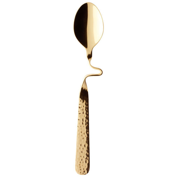New Wave Caffe - Spoon Demi-tasse spoon gold plated (Set of 6)