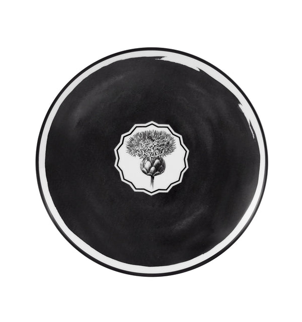Herbariae - Dessert Plate Black