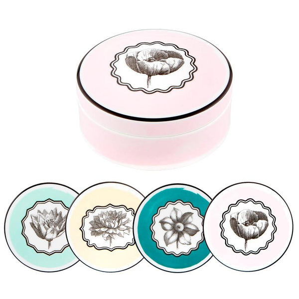 Herbariae - Set Box W/4 Coasters