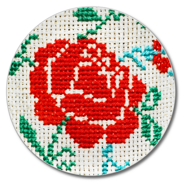 Exuberance - Dinner Plate #205 Polymer