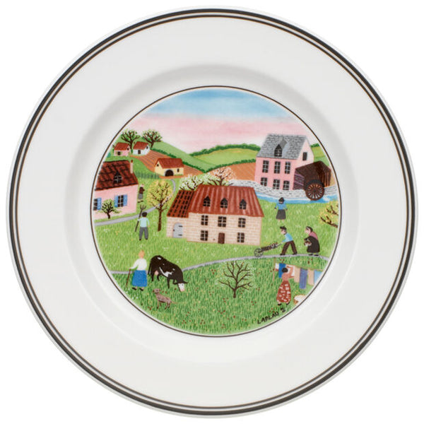 Design Naif - Appetizer/Dessert Plate Spring (Set of 6)