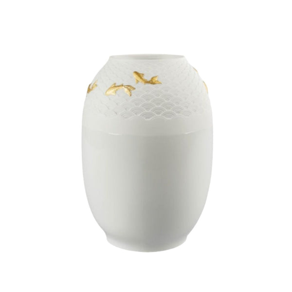 Koi - Golden Luster Vase