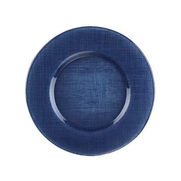 IVV -  Verona Glass Charger Deep Blue *Last Piece*
