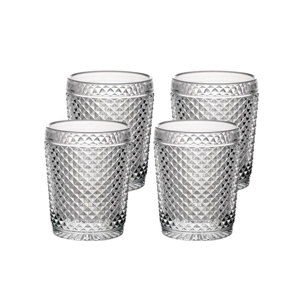 Bicos - Set Of 4 Old Fashion Clear