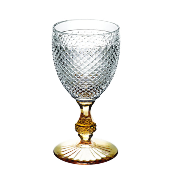 Bicos Bicolor - Goblet With Mint Stem