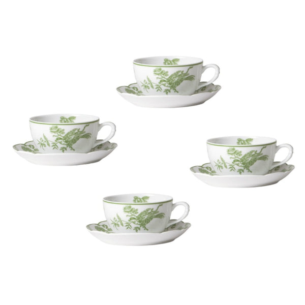 Albertine - Tea Cup & Saucer (Set of 4)