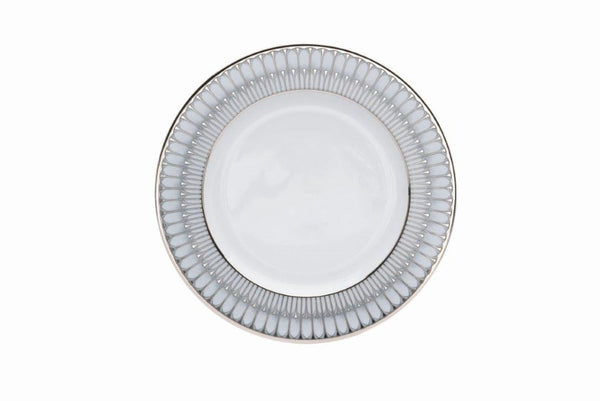Arcades Grey & Platinum - Dinner Plate
