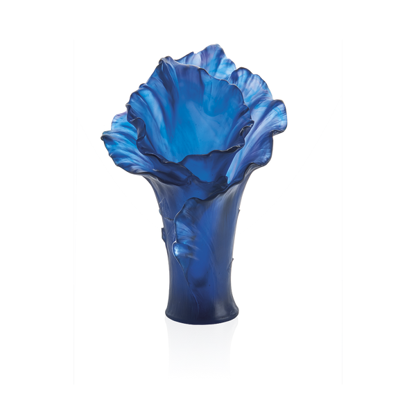 Large Dark Blue Vase