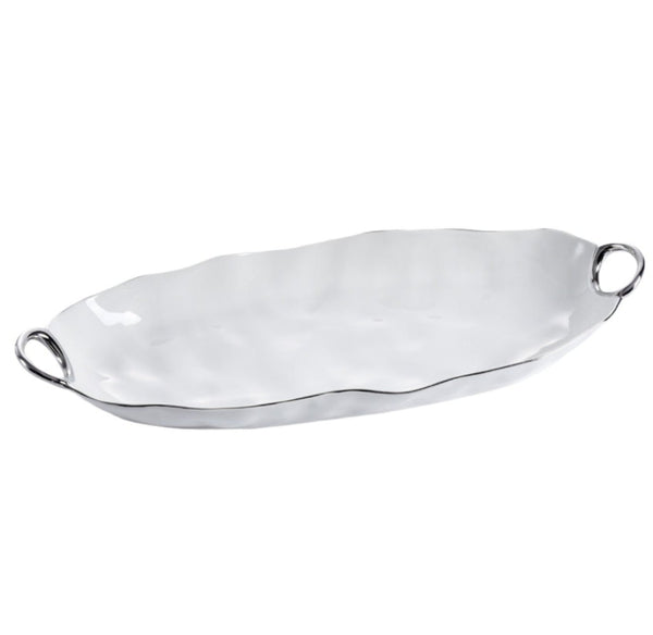 Handles with Style - White and Silver - Deep Long Server