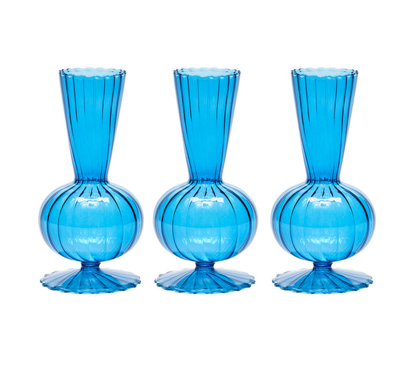 Tess Bud - Blue Vase (Set of 3)