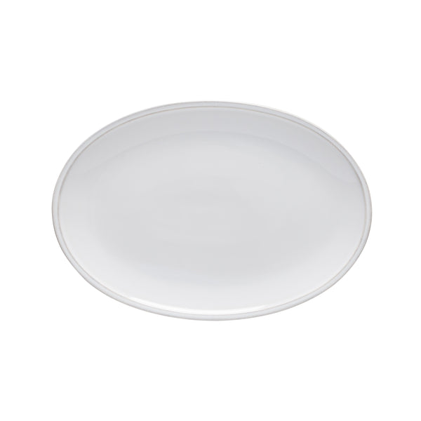 Friso white - Oval steak plate (Set of 6)