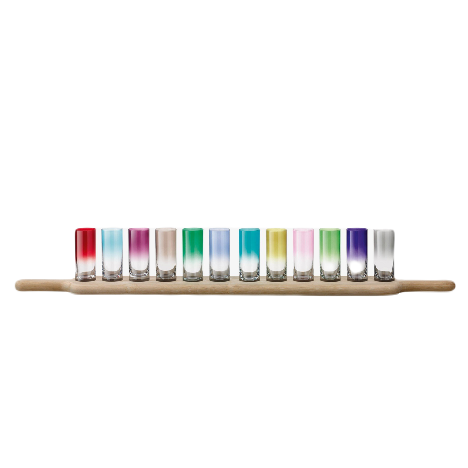 Paddle - Grand Shot Coloured & Paddle (Set of 13)