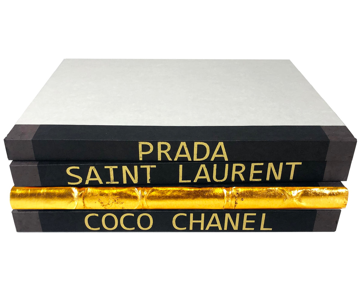 Book - Custom Gold Lettering on Black (Set of 4) – Il'argento