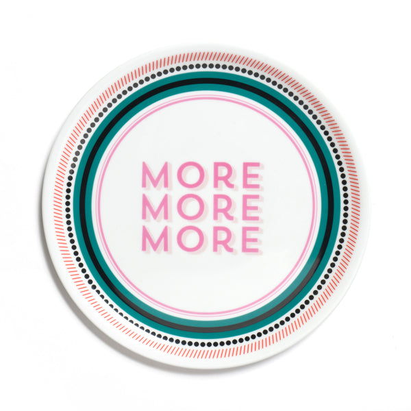 Pizza Plate - More More More (Set of 4)