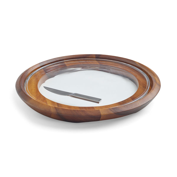 Cooper Cheese Tray w/ Knife