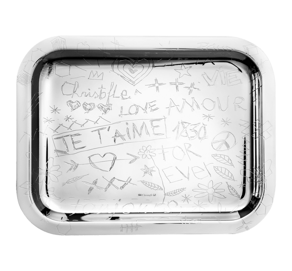 Graffiti - Rectangular Tray - L
