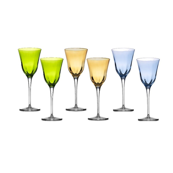 Water Goblet Sky Colors - (Set of 6)