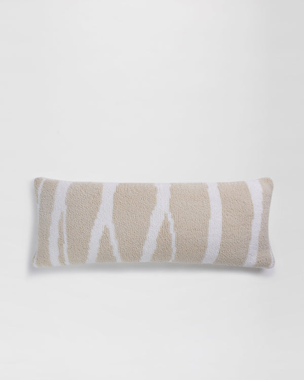 Woodland Lumbar Pillow Sahara Tan - Off White