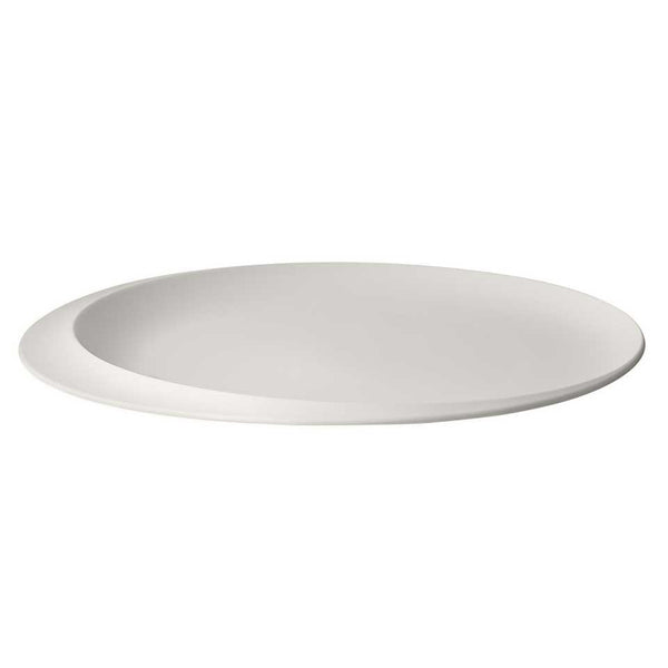 New Moon - White Large Round Tray