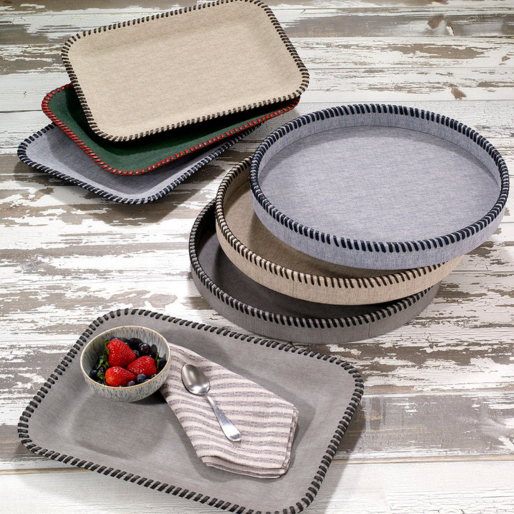 Bodrum Whipstitch Tray - Thumbnail 5