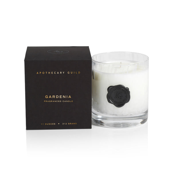 Apothecary Guild Opal Glass - Candle Jar Gardenia