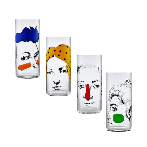 Finesse - Rock and Pop Highball (Set of 8)