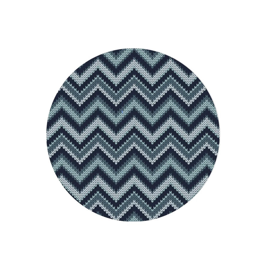 Blue Matte Insert Missoni - Style Blue Round Insert (Set of 8) – Il'argento