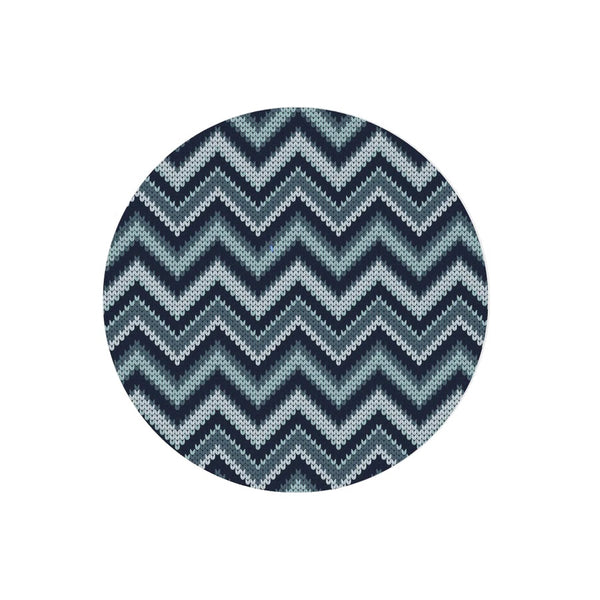 Missoni - Style Blue Round Insert (Set of 8)