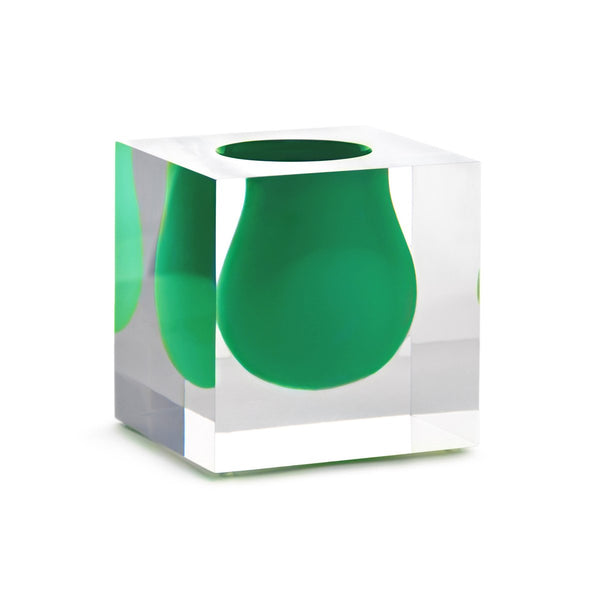 Bel Air Mini Scoop Vase - Green