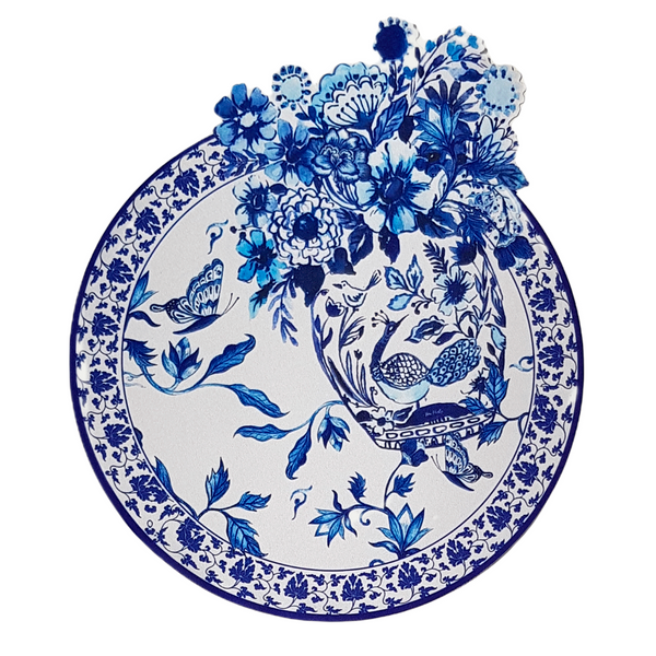 Porcelain - Placemats Round (Set of 2)