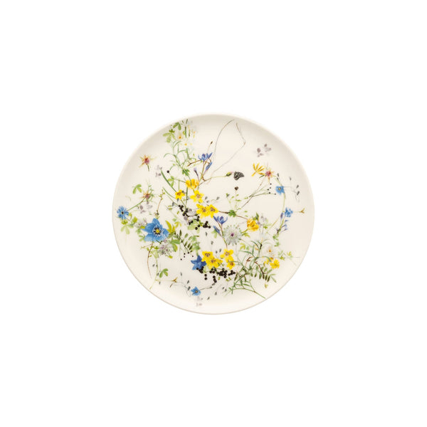 Brillance Fleurs Des Alpes - Bread & Butter Coupe Plate (Set of 4)