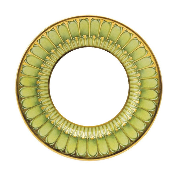 Arcades Green - Cream Soup Saucer